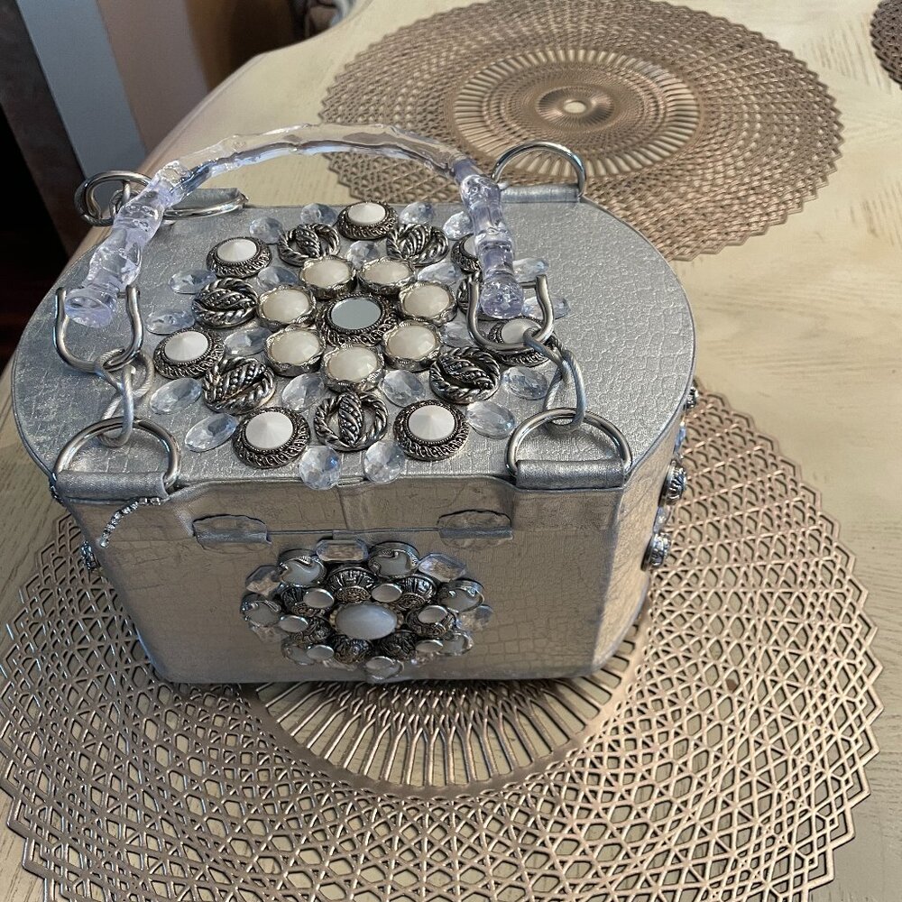 Silver Hand Made One of A Kind Purse